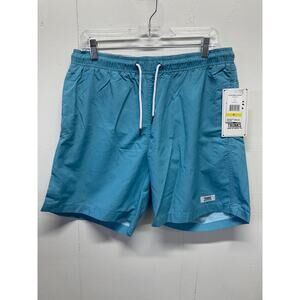 Trunks Brand Men's Swim Shorts Size Medium New With Tags Crystal Blue - Lined